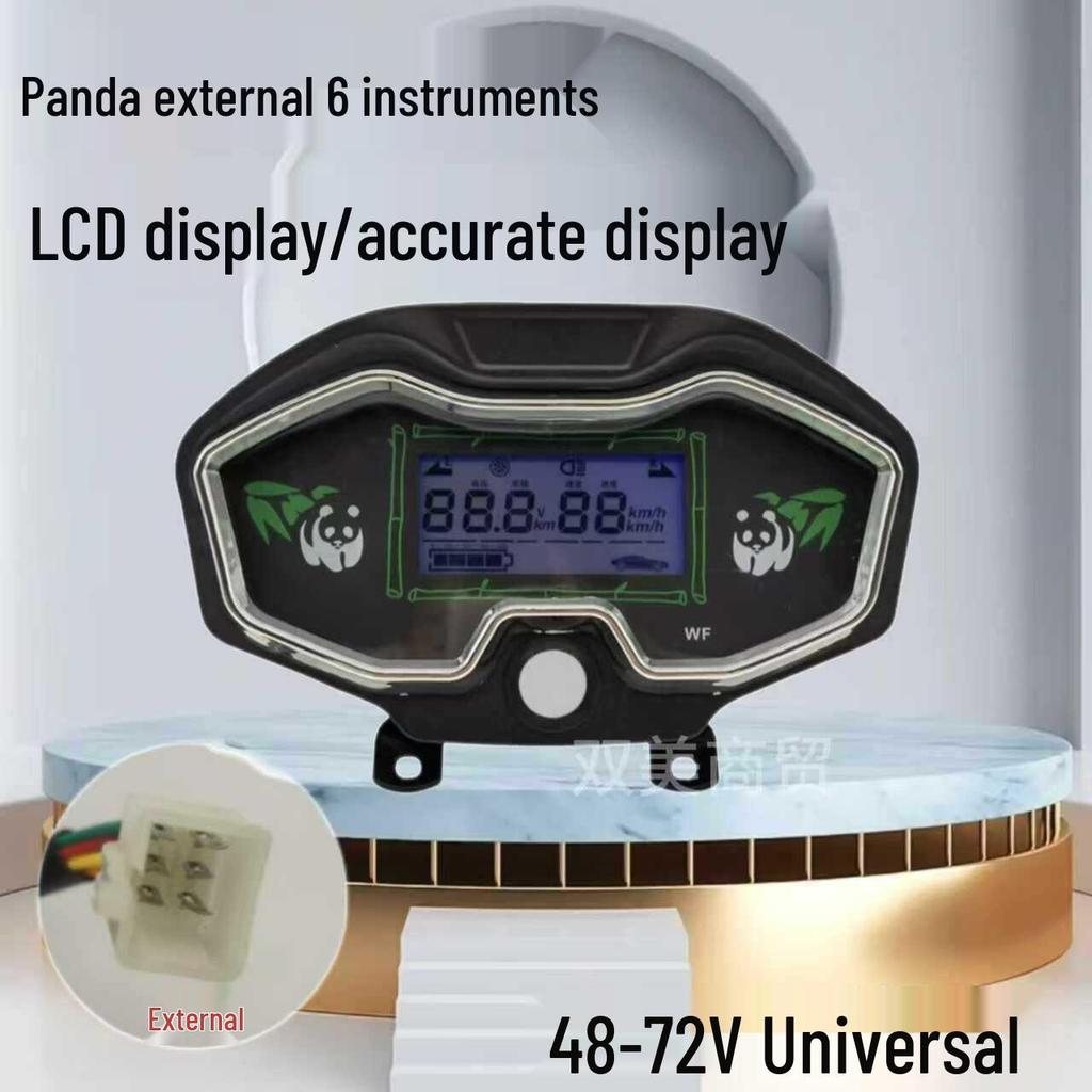 Universell elektrisk trehjuling Dashboard 48-72V