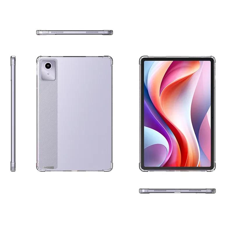 Transparente Hülle für Lenovo Xiaoxin Pad 2024 11" Sturzsichere TPU Airbag Silikonhülle für Lenovo Xiaoxin Pad 2024 11" TB331FC