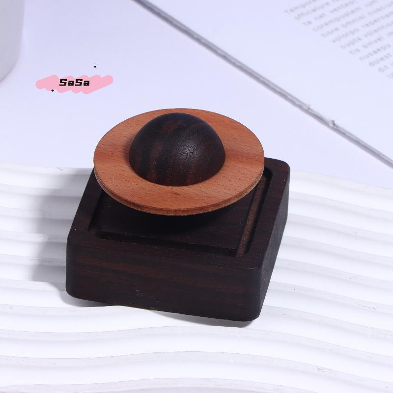 S-1 Pc Minimalist Wood Planet Shape Diffuser Aromatherapy Decor For Living Room, Scented Ornament Lucky Gift & Blessing Decor