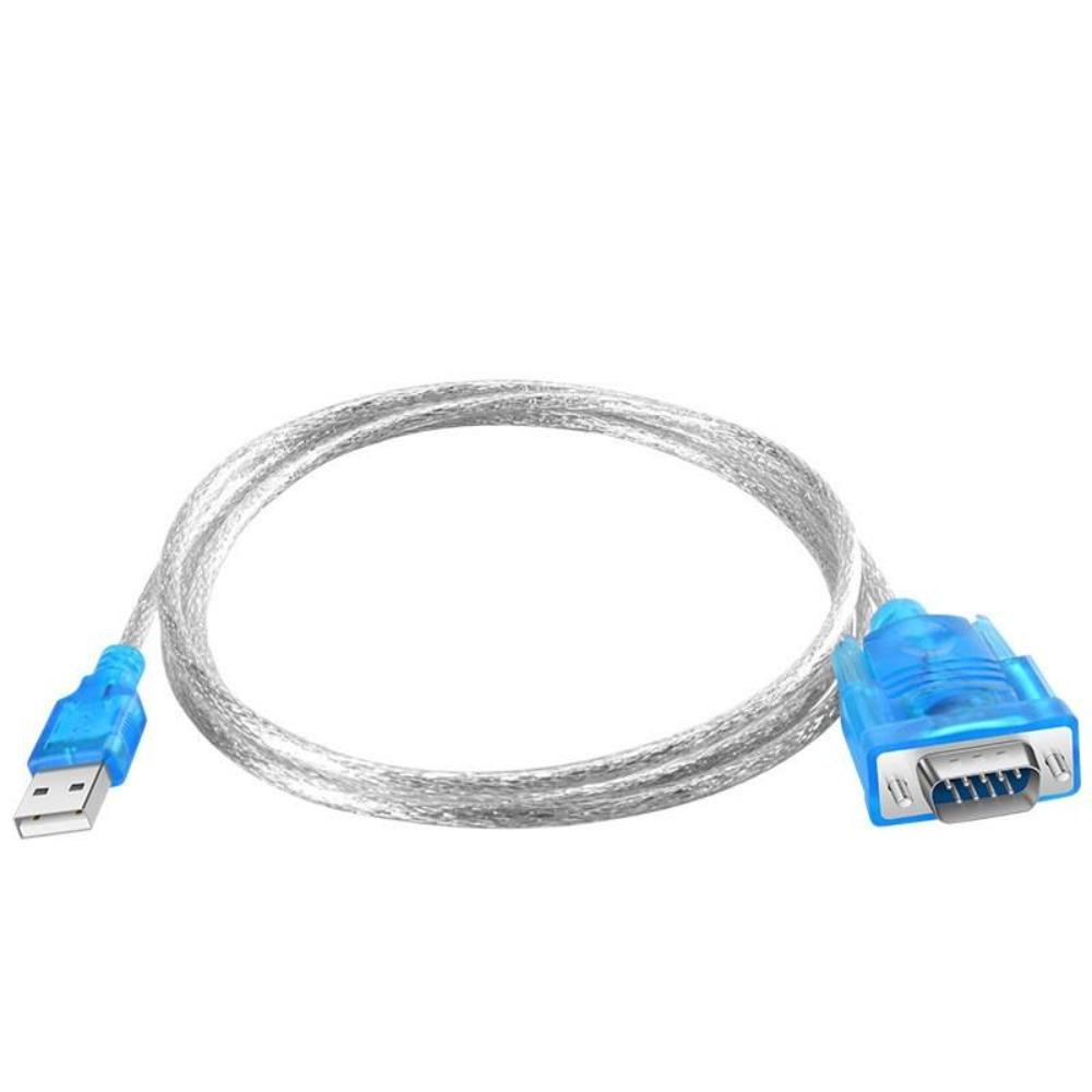 10pcs USB 2.0 to RS232 DB9 9Pin Male & Female Separate Serial Converter Cable COM Port Cord For Windows 98/2000/7/8/10 Desktop Laptop PC Computer