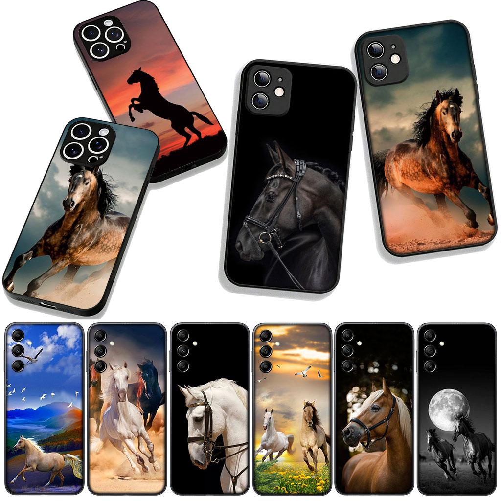 Wild Horse Animal Cover Phone Case for Xiaomi Redmi 15 A5 9A 9T 10A 10C 9C NFC 15C Note 11 9 10 Pro Plus 8T