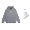 Li Ning Sports Life Collection Sweatshirt Unisex Shade 9 Gray AWDR498-10
