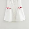 2025 Spring Women's European American Style Casual Embroidered Short Dress