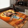 Golden Messi Glory Rug Game Carpet, Floor Mat for Bedroom Living Room Entryway Rug, Home Decor Idea Gift for Christmas Birthday