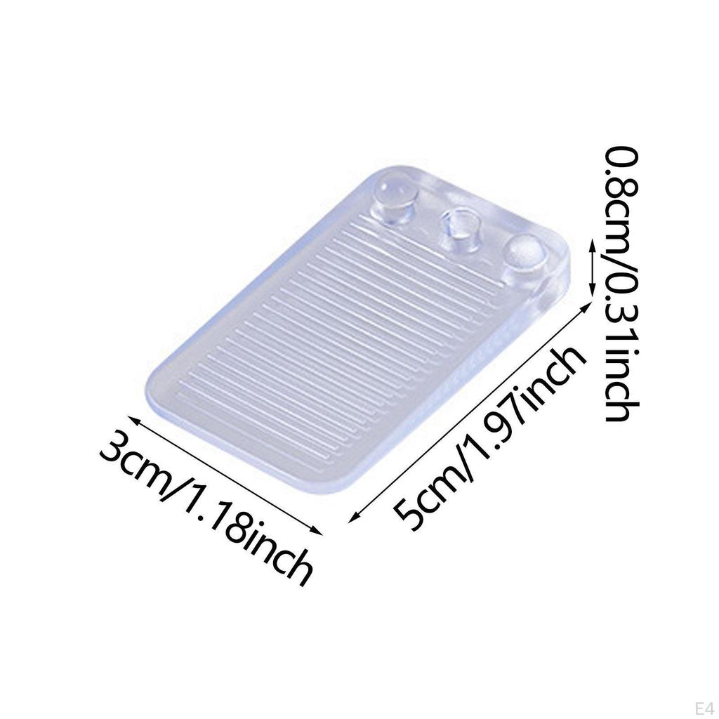 3 Stück Möbel Nivellierer Harte Keile Tisch Unterlegscheiben Mehrzweck Anti-Rutsch Nivellierkeil für Zuhause