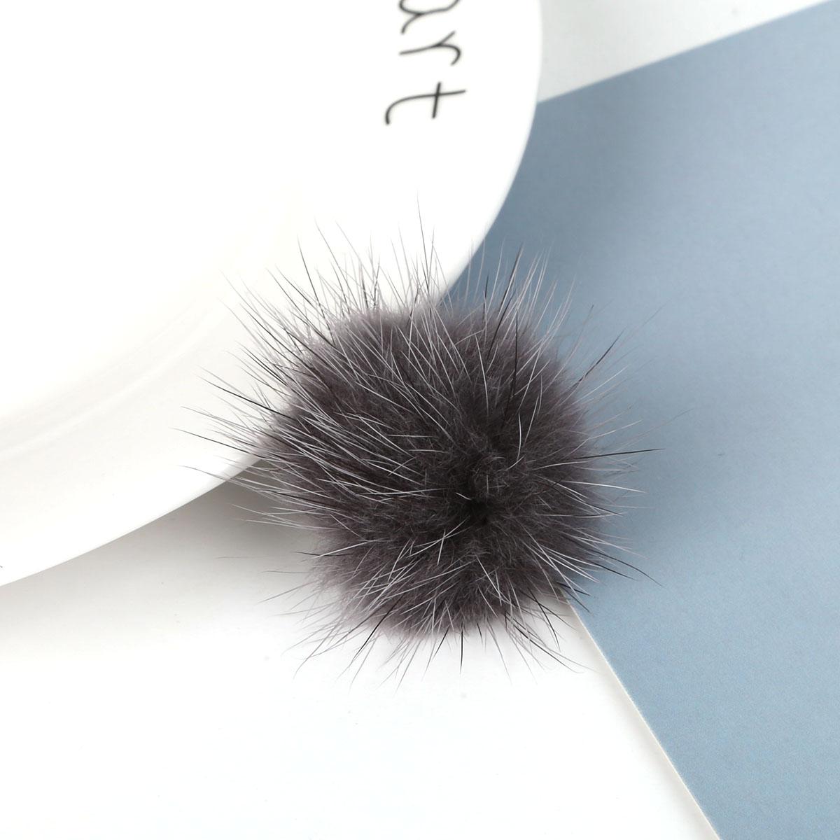 

3,5 см помпоны из норки, меховые шарики, помпон для шитья, вязаный брелок, шарф, обувь, шапки, сделай сам, ювелирные изделия, аксессуары 3.5cm 1pc