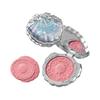Flower Knows Shell's Jewel Collection Silk Satin Blush,0.18 Oz(03 Coral Seashell)