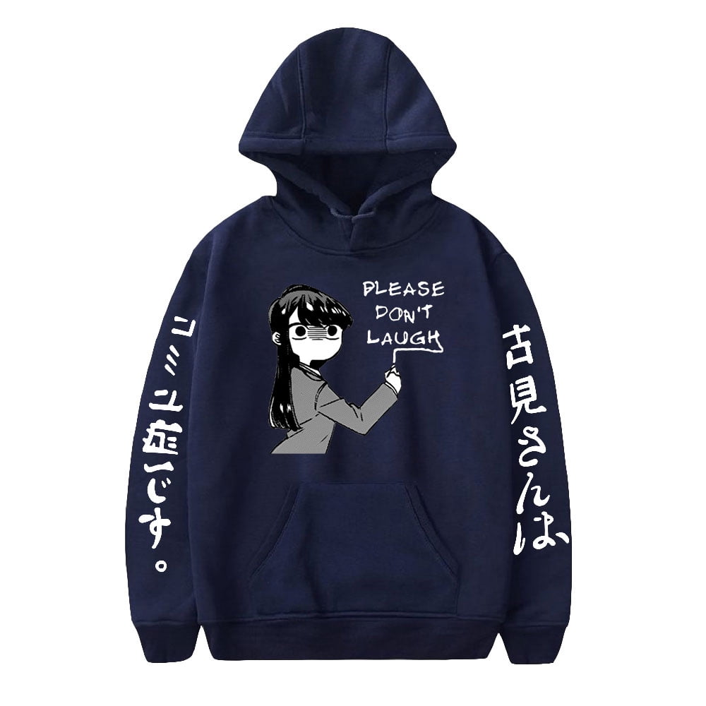 Komi Can't Communicate Autumn Winter Fashion New Hoodie Unisex Clothes Sweatshirt Harajuku Anime Pullover Oversize
