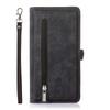For iPhone 17 Pro Max Wallet Case with Wrist Strap Butterfly Imprint Leather Phone Cover
