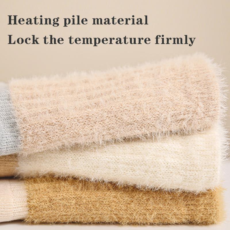 3 Pairs/Lot Baby Socks For Winter Thick Warm Newborn Long Tube Socks Kids Mid Tube Socks For Boys And Girls