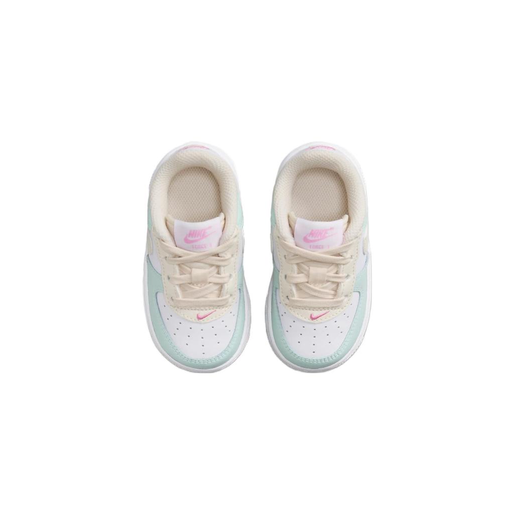 Nike Force 1 TD Emerald Rise Guava Ice Baby Sneakers Green White Pink-Spell FJ3486-300