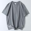 from Foreign Trade Export: Men's American Retro Short-Sleeve T-Shirt, Summer Pure Cotton, Vintage-Style, Round Neck, Solid Color, Loose Fit, Trendy