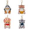 Mofusand Shark Cat Shrimp Plush Toy Pendant Japanese Cartoon Doll Bag Decoration Gift