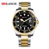 ARLANCH 305 Luxury Men's Quartz Watch Stainless Steel Strap Waterproof Night Light Calendar Business Men's Test Watch