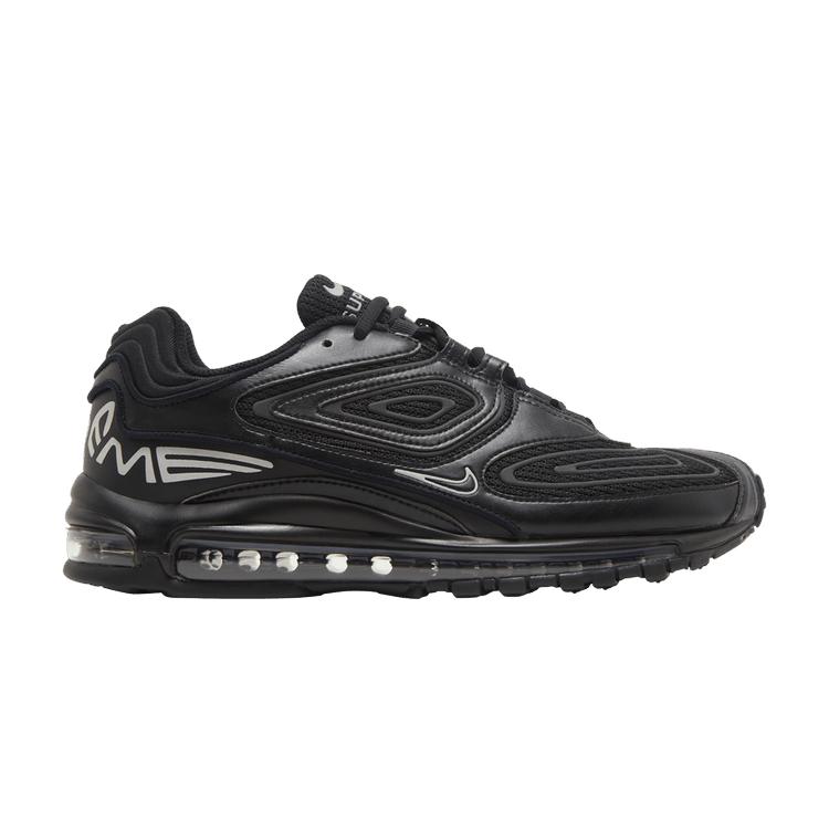 Nike Supreme x Air Max 98 TL SP Svart Herre Sneakers Metallic-Sølv DR1033-001