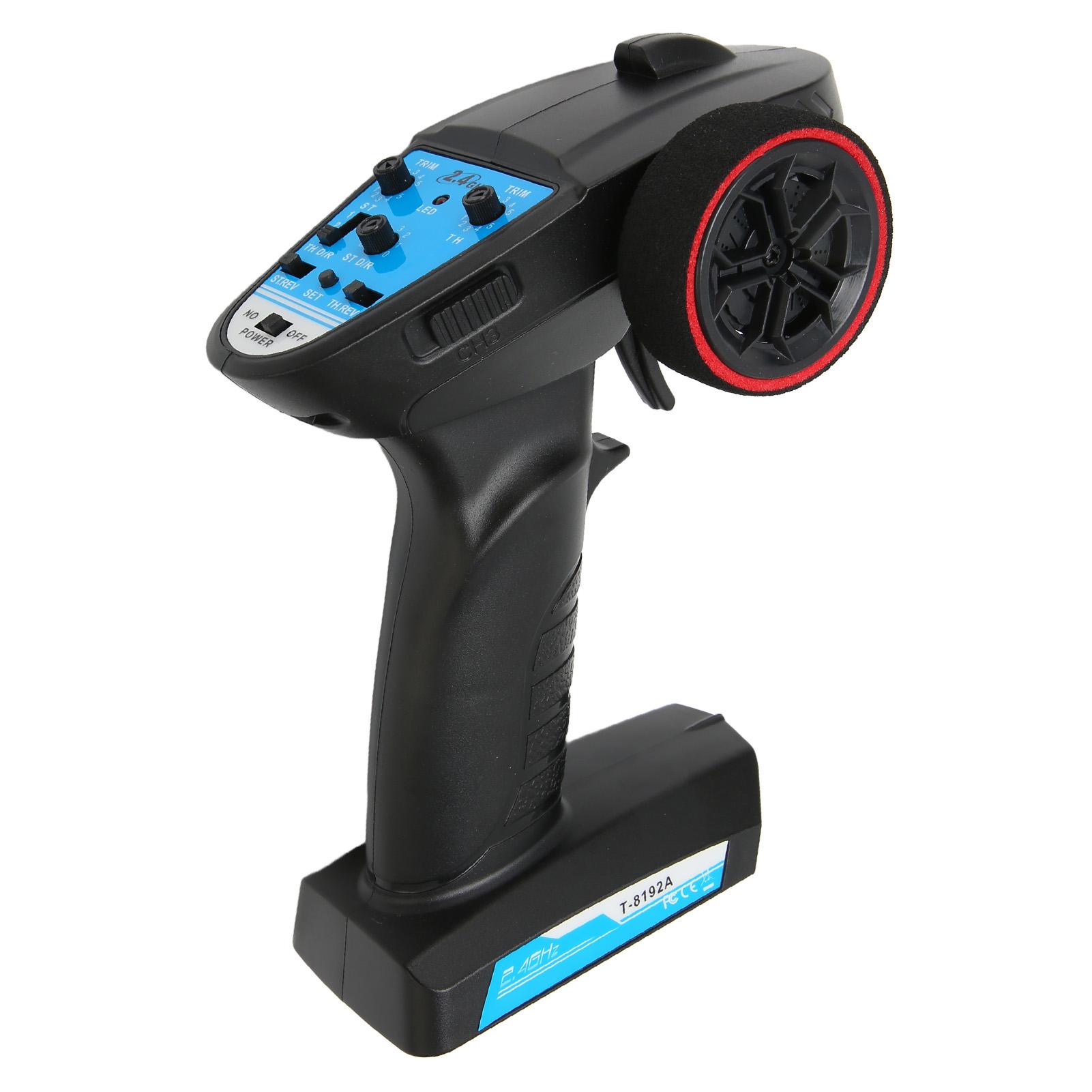 

3 Channel RC Transmitter with 2.4Ghz Receiver Speed Adjustment Function Remote Controller for Car Boat