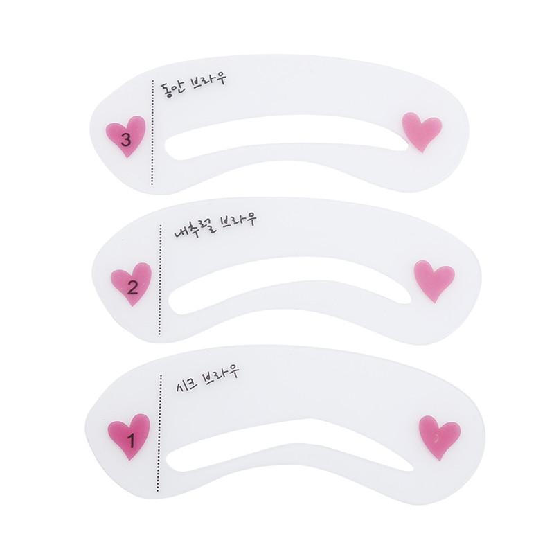 Augenbrauen-Gguide-Karte, Augenbrauen-Schablone, DIY-Augenbrauen-Frauen-Beauty-Tools