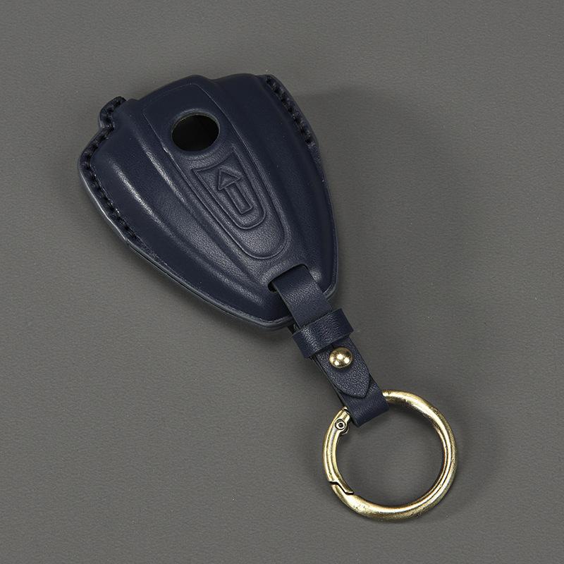 Genuine Leather Key Case For Bmw R 18 Classic 100 Years R18B R18 B R18 R18B R18Tc R1 Roctane Motorcycle Key Case Cover Keyring