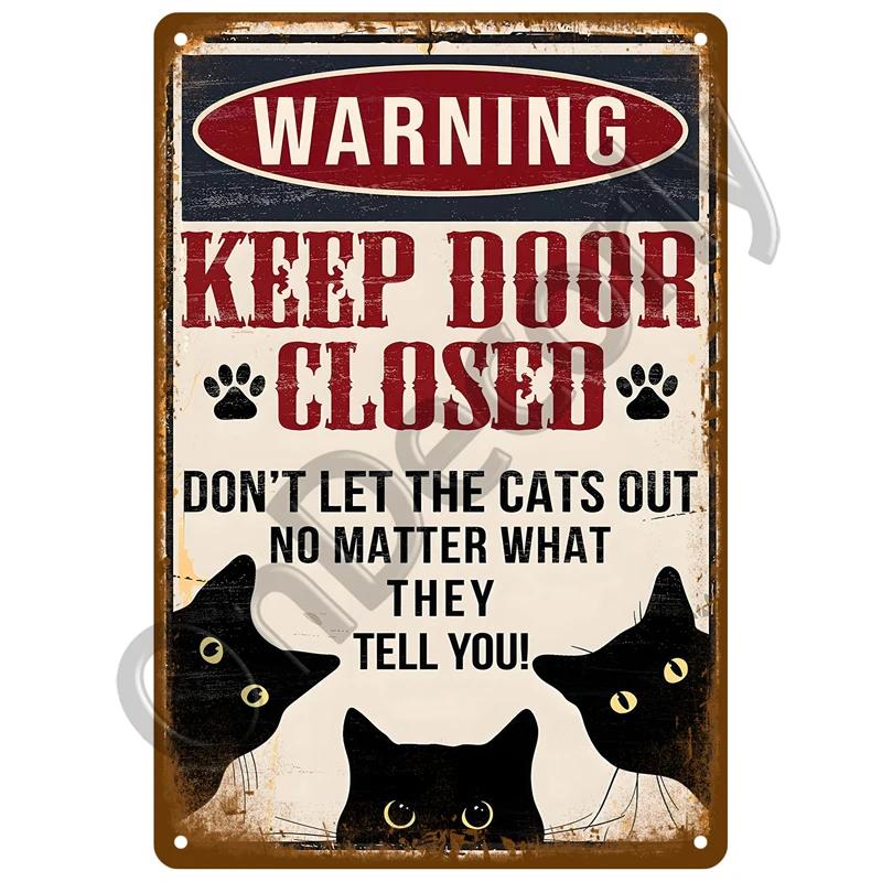 Caution Tin Sign Warning Vintage Metal Plaque Metal Sign For Bar Pub Garage Cafe Club Man Cave Home Wall Decor Mural Plate Art