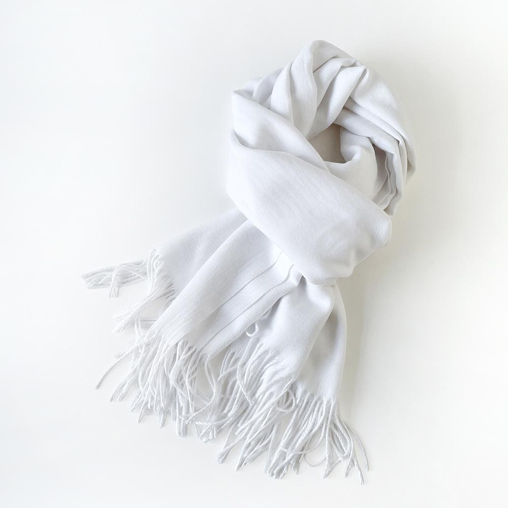 Multi-color imitation cashmere shawl scarf high-end fashion order versatile warm scarf women