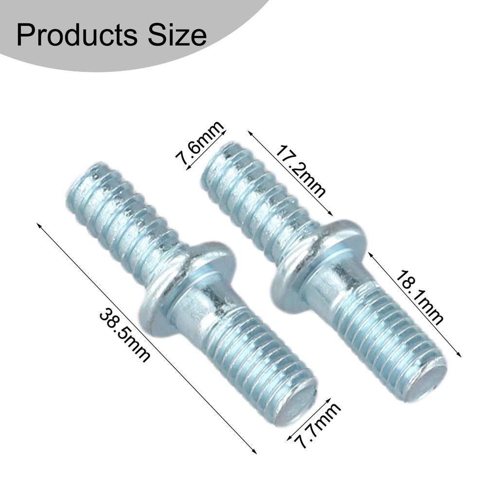 2 Pair Bar Studs & Nuts for MS170/MS180/MS210/MS230/MS250 Chainsaw Systems