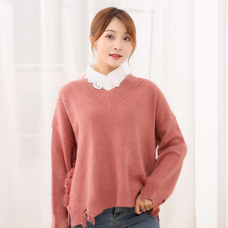 Fake Collar Women'S Lace Jacquard Collar Shirt Chiffon Sweet Style Versatile Sweater Collar B561