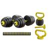 Adjustable Rubber Coated Dumbbell Set