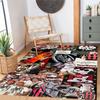 Eintracht Frankfurt Customize Text Floor Rug Office Rug Design For Foyer Hallway Playrooms Bedrooms Antislip Rug Anime Office Decor