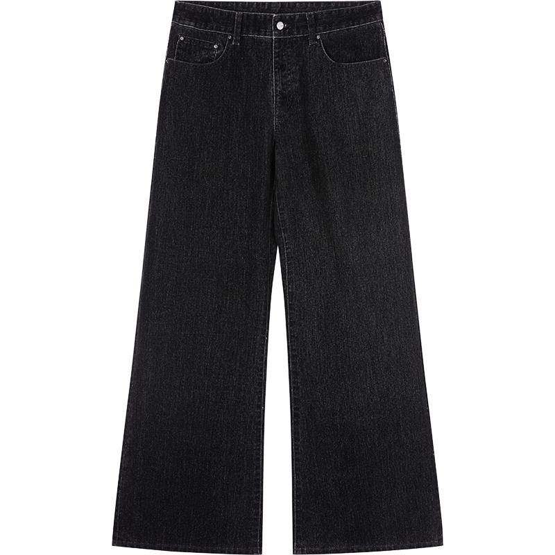 

JNBY Spring 2025 Loose Fit Wide-Leg Denim Pants XL