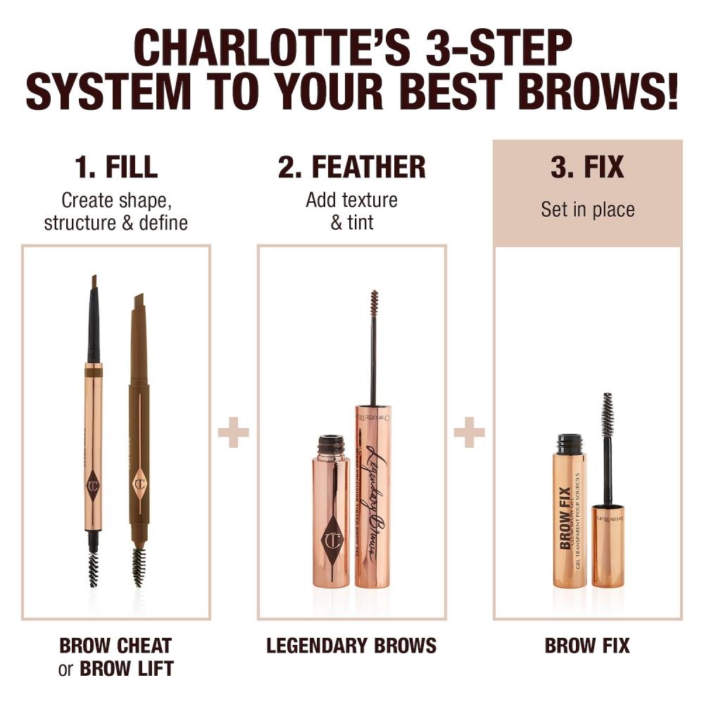 Charlotte Tilbury Brow Fix Clear eyeBrow Gel