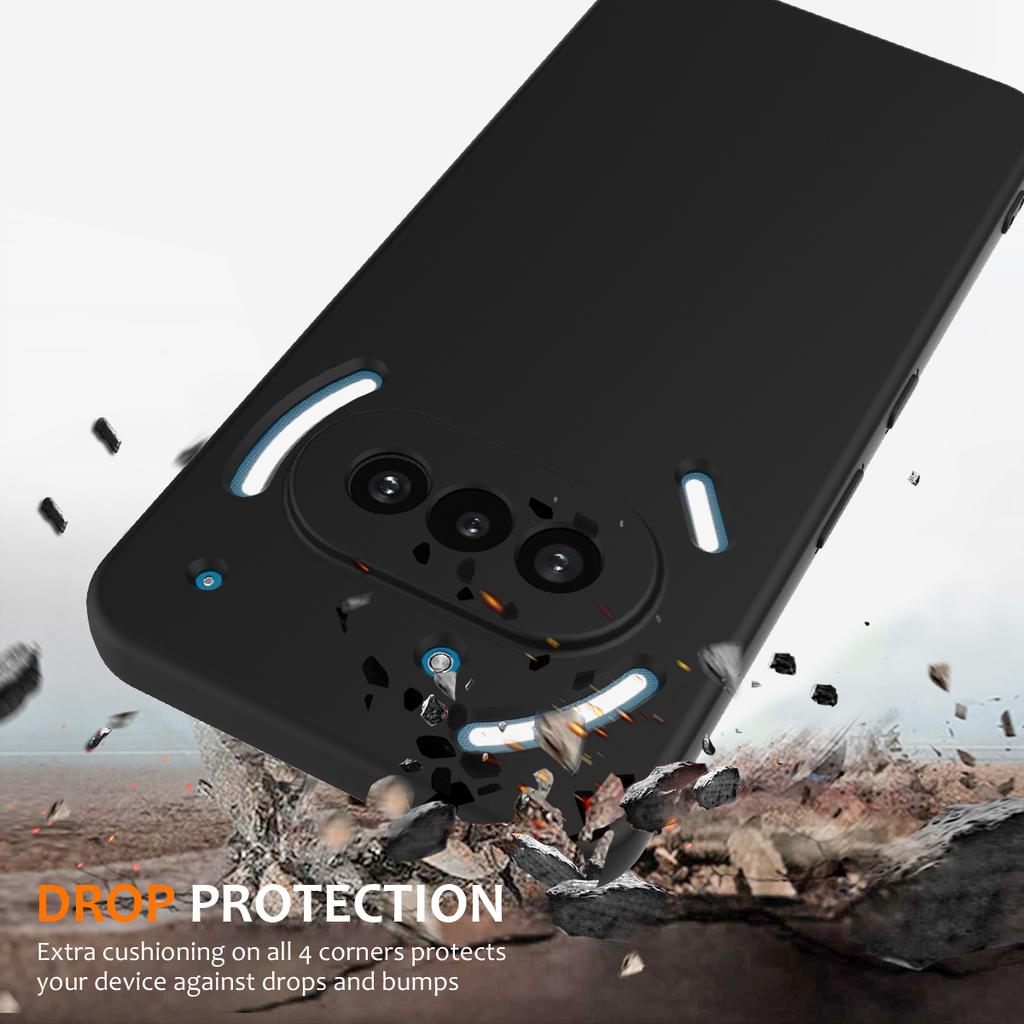 For Nothing Phone (3a) Case Compatible with MagSafe Anti-Drop Liquid Silicone Phone Cover