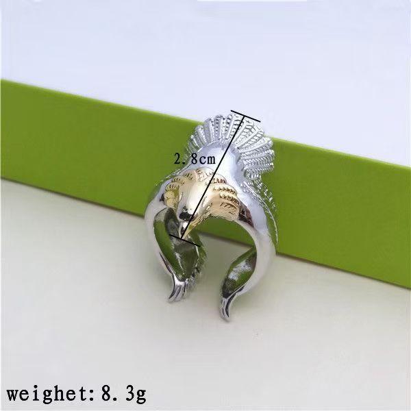 Accessories Are Divided into Vintage Eagle Spreading Wings and Open Eagle Ring