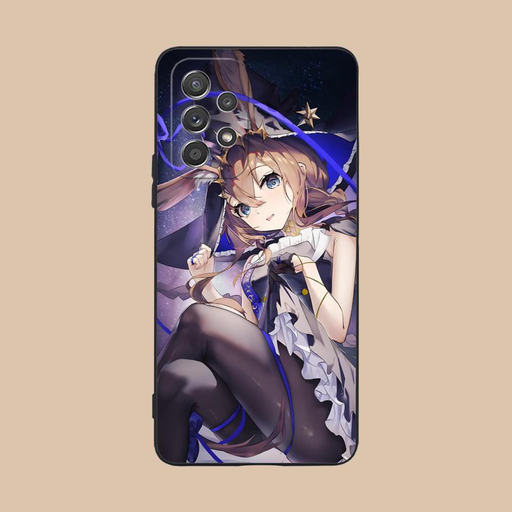 Arknights Amiya Mobile Phone Case for Samsung Galaxy M55 54 42 35 34 33 32 23 22 15 14 13 12 F55 5G Colour Protective Pretty