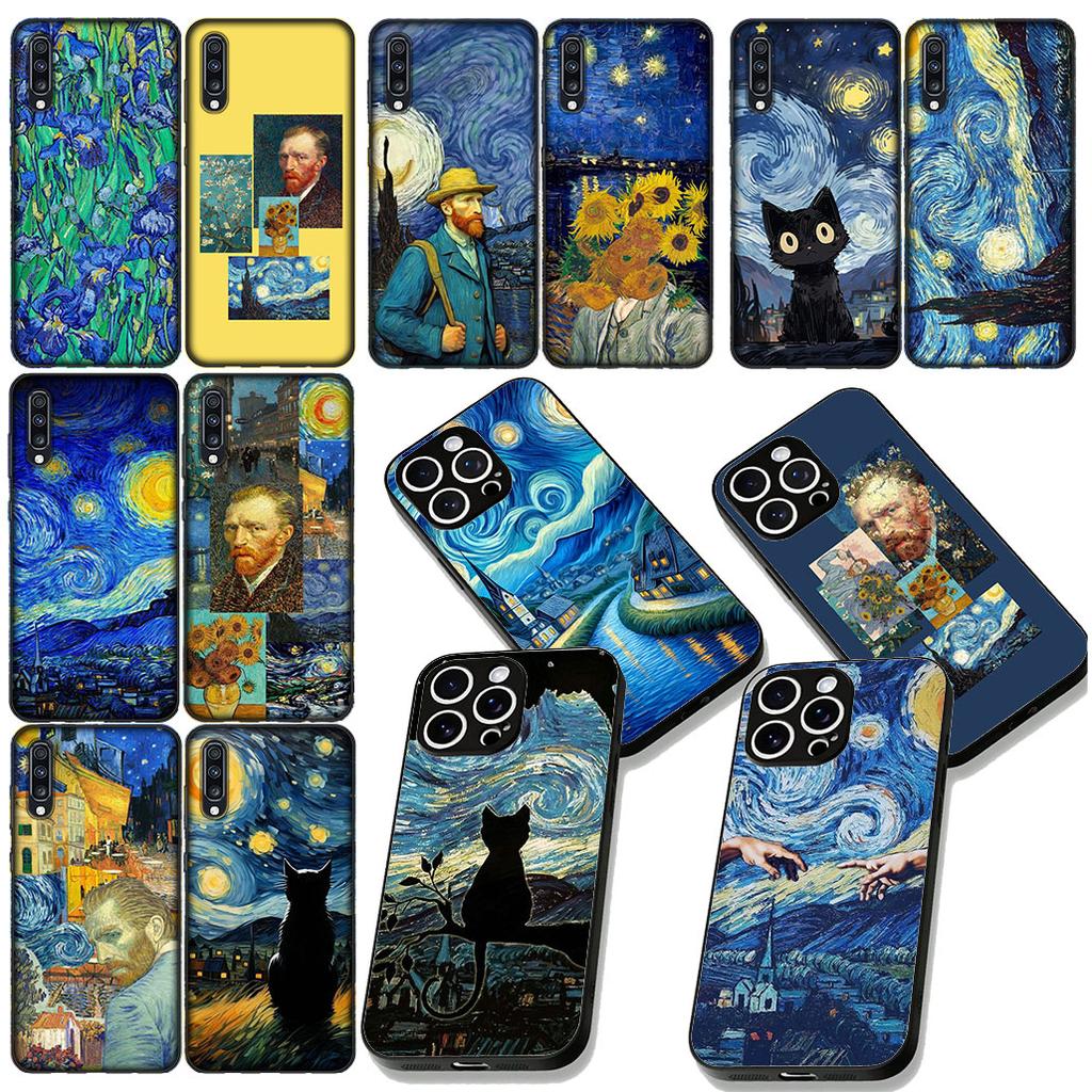 Starry Night Van Sunflower Gogh Phone Case for Xiaomi Poco C85 C65 C75 X7 X6 M6 M8 F7 F8 Ultra F6 Pro Protective Cover