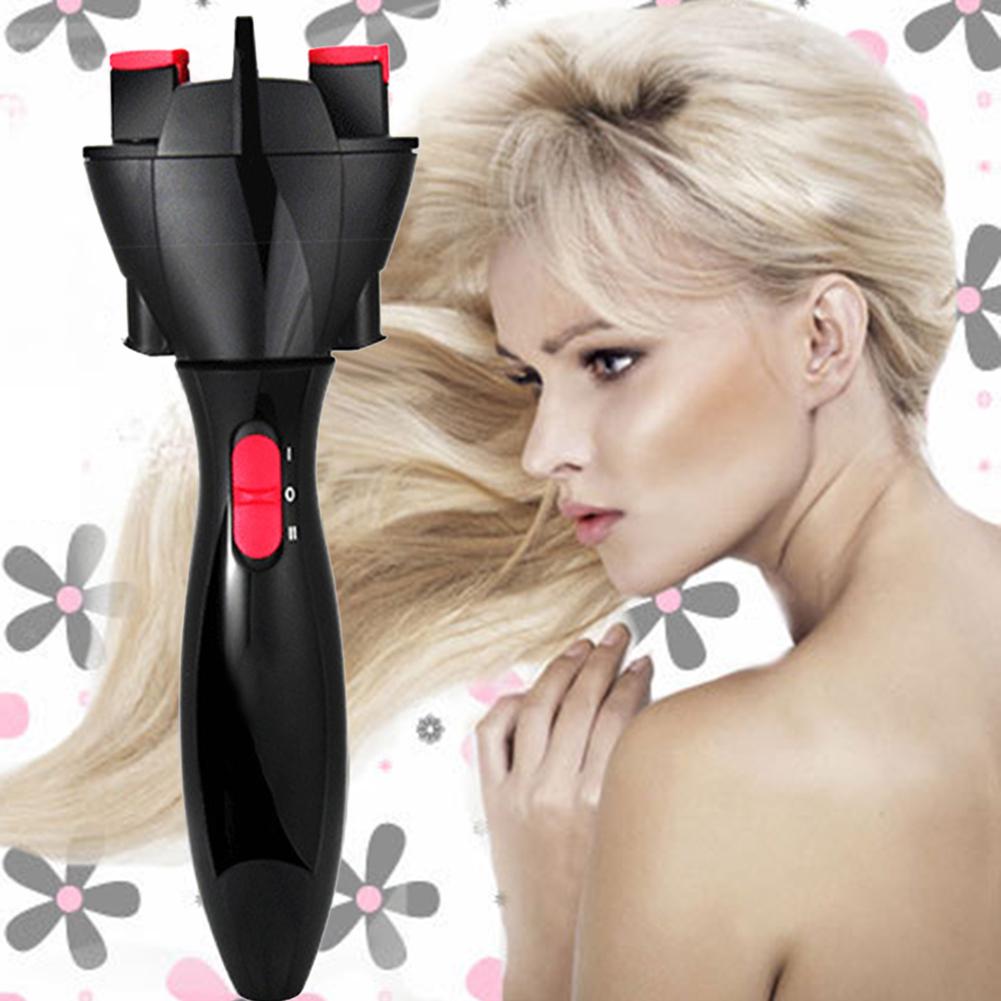 Electric Hair Braider ABS Plastic Automatic Twist Knitted Device Hairstyle Braiding Machine DIY Hair Styling Tools
