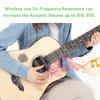 SKYSONIC WR2 Wireless & Resonance Acoustic Soundhole Pickup Wireless Vibration Pickup Sound Pick-up