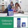 Removable Feeling Chart Kids Visual Schedule for Desktop Tabletop Kindergarten