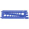Nut Bolt Thread Gauge Checker M3 To M22 Metric and #4 To 3 4 Imperial Sizes Bolt and Nut Identifier Gauge Blue