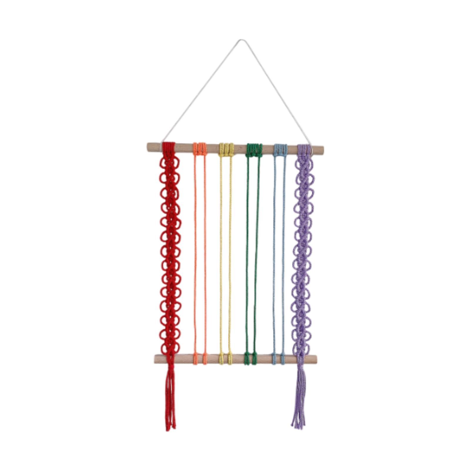 

Macrame Wall Decor Art Window Party Living Room Bohemian Tapestry Wall Decor