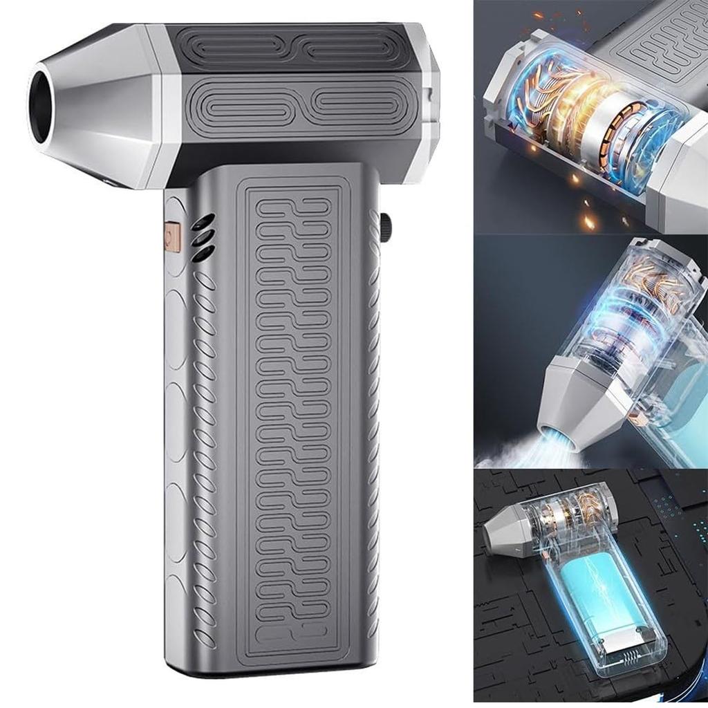 Electric Compressed Duster For PC And Keyboard, 130000 Handheld Car Vacuum Cleaner Cordless For Home, Outdoor