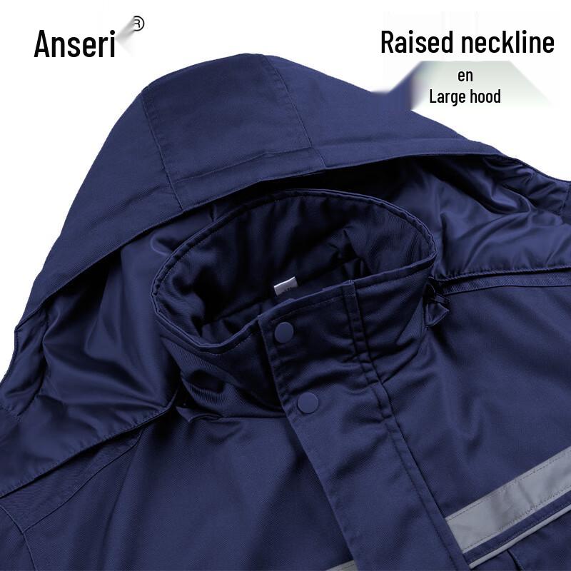 Ansaerui Antistatic Acid-Alkali Resistant Padded Work Jacket