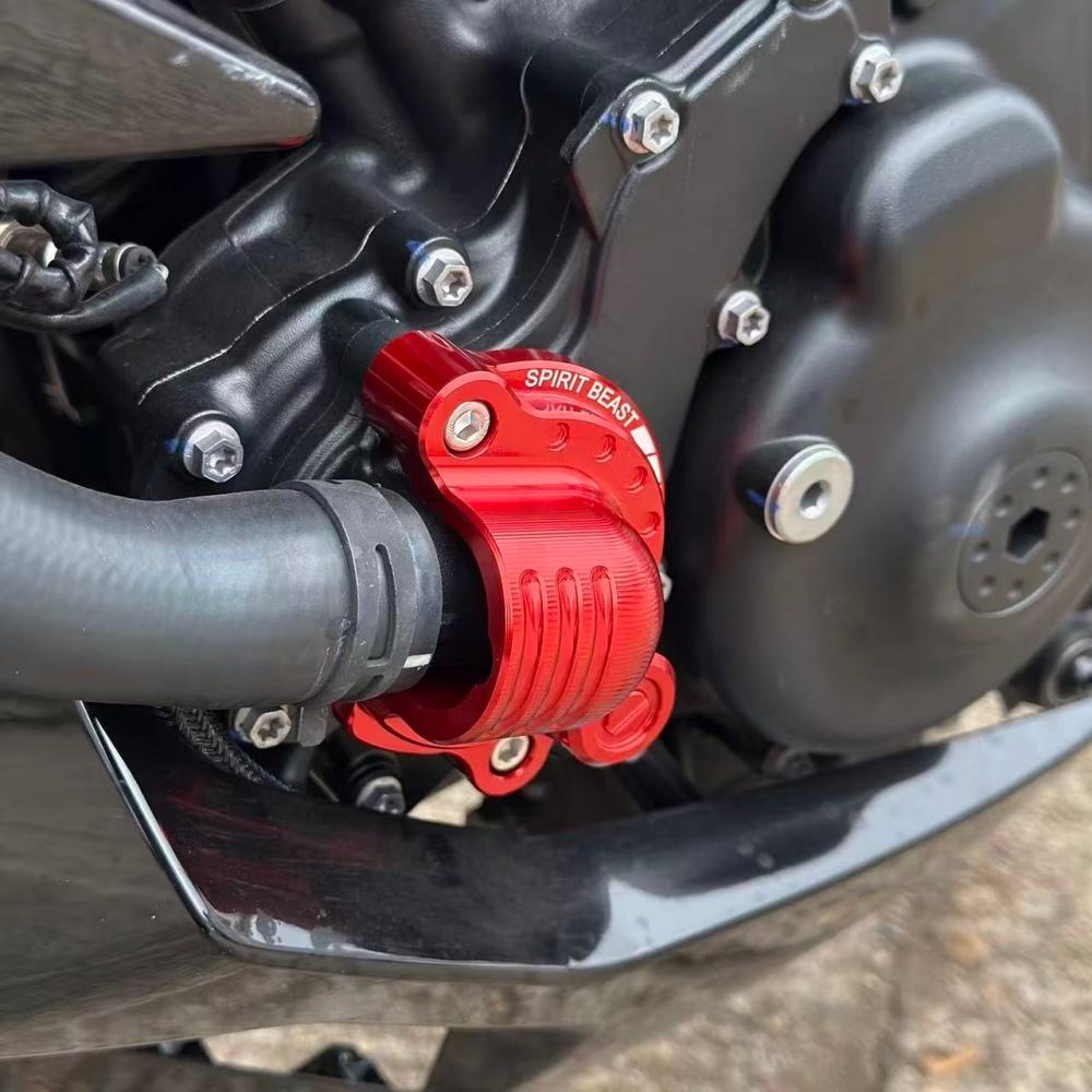 For Zontes 703RR, Motorcycle Water Pump Protector, Engine Decorative Cover, Bolt-On Mod Parts