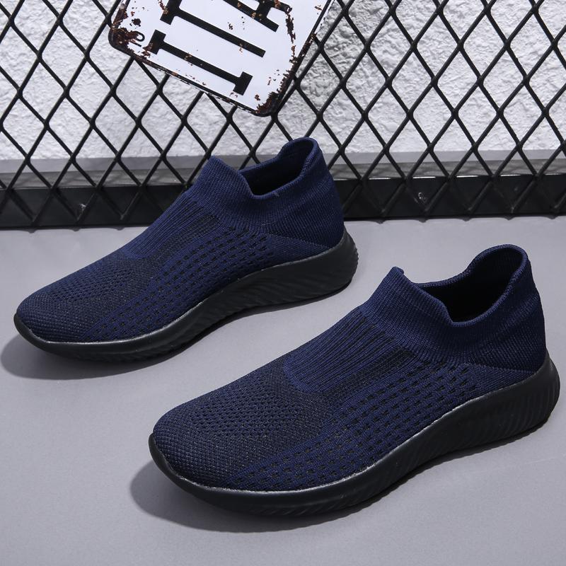 Fashion Sneakers for Men 2024 Leisure Mesh Breathable Soft Sole Fashionable Hiking Shoes Comfortable Original Men's Vulcanized Shoes