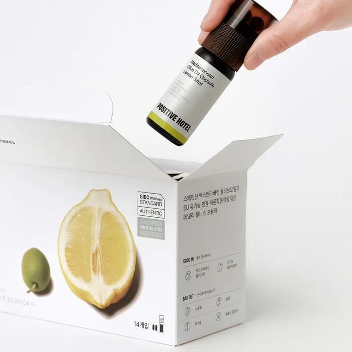 [Geschenkempfehlung] POSITIVE HOTEL Ole Shot Doppel-Geschenkset (Olivenöl-Kapsel Zitronen-Shot)