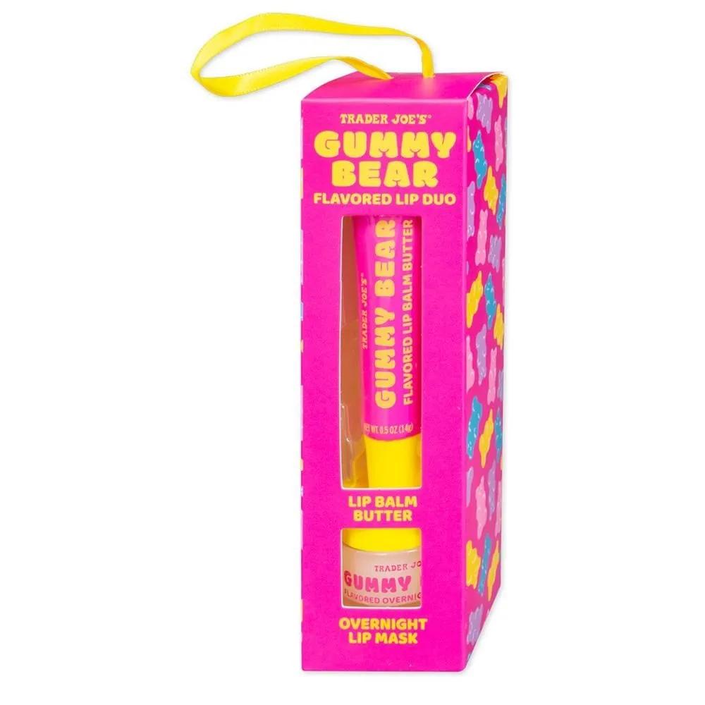 Trader Joe s Gummy Bear Lip Balm Duo Set 2 Pack Trader Joe s Gummy Bear Flavored Lip Duo Lip Balm Butter Over