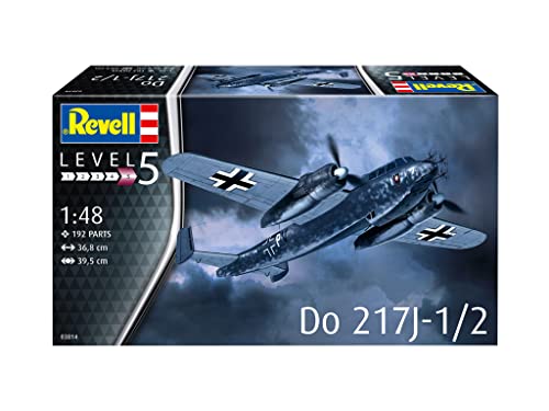 German Revell 1/48 scale German Air Force Dornier 217J-1/2 plastic model kit 03814