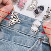 Detachable Butterfly Waist Tightener Adjustable Waist Cinching Buckle Waist Tightening Clip  Skirts