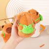 Capybara Capybara Plush Pendant Simulation Capybara Plush Toy Simulation Capibara Keychain  Unisex