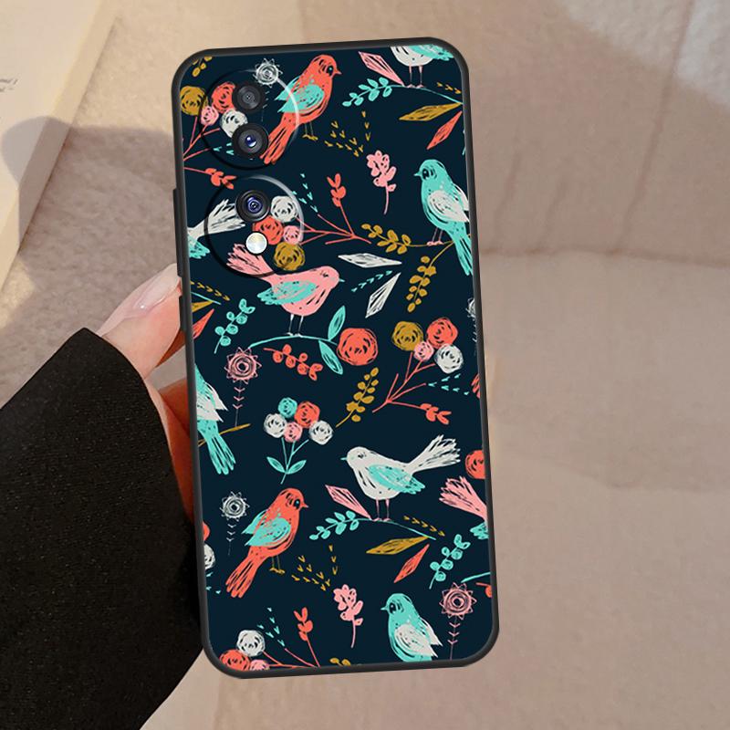 Birds Flock For Honor 90 70 50 Lite Magic 5 Pro 8X 9X Phone Case For Honor X8a X9a X7a X6a X9 X7 X8 X9b