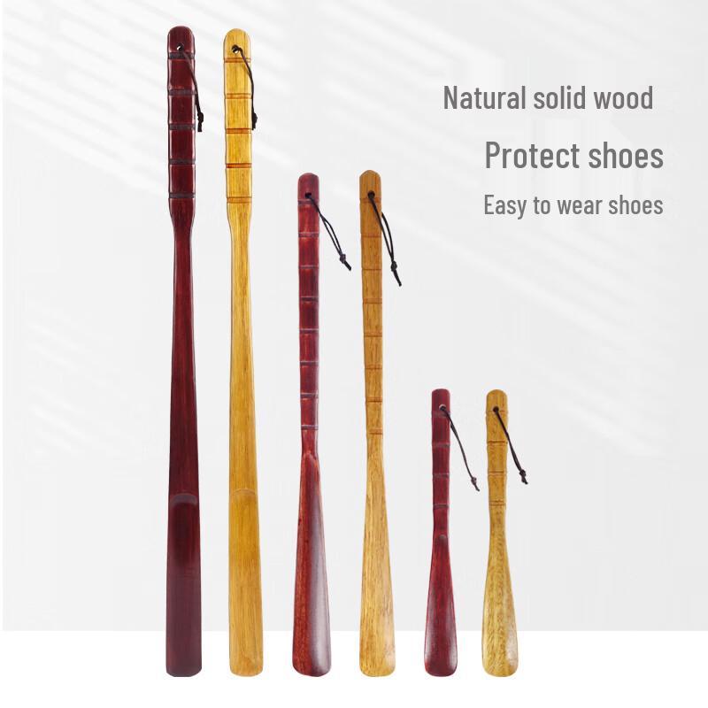 Beiyipin Długi Drewniany Łyżka do Butów